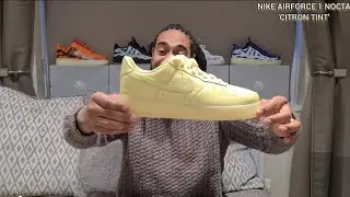 Nike Airforce 1 Nocta Citron Tint. Love you forever/Certified lover boy. Released 11th December 2024