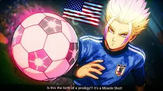 Blue Lock U-20 Japan vs Captain Tsubasa – USA - 4K60FPS
