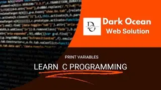 How to print variables in c language ?