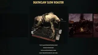 Fallout 76 &mdash; Обзор медленного жаровни &laquo;Когти Смерти&raquo; &mdash; новые ресурсы лагеря, которые собирают и г...