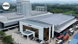 Metal Roof Coating Prior Solar PV Installation Bukit Minyak, Penang | Factory Roof Leak Repair