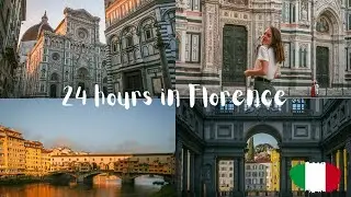 How to spend 24 hours in Florence | Travel Italy on a BUDGET | Vlog 5