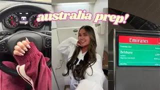 AUSTRALIA HOLIDAY PREP | New Brunette Hair, Lash Lifts, Nails & Shopping!