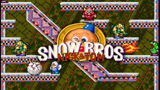 Megadrive SNOW BROS NICK AND TOM от Toaplan — играйте и общайтесь