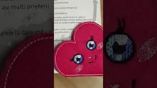 Valentine&rsquo;s Day Heart corner bookmark