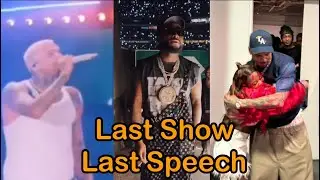 Chris Brown Final Speech FNB Stadium|Davido Surprise Performance| Naledi Meets Chris Brown 🇿🇦