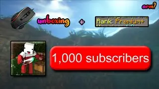 1k special | Premium+ rank application | Drag click mouse unboxing (ft. McPlayHD)