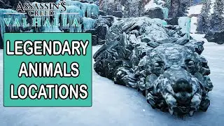 Assassins Creed Valhalla - All Legendary Animals Locations