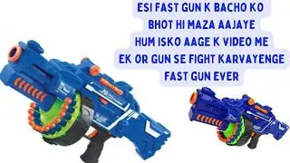 Toy Gun Soft Bullet Automatic BLAZE GUN