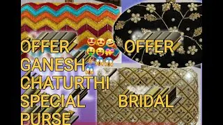 Ganesh Chaturthi special Purse।। 🤗😱😱ll Clutch purse bridal  #Prakash Store2