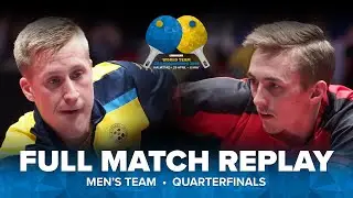 FULL MATCH | KARLSSON Mattias (SWE) vs PITCHFORD Liam (ENG) | MT QF | #ITTFWorlds2018