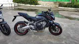 Yamaha XJ6 x Honda CB650F