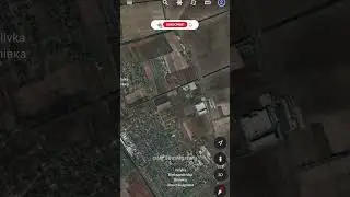 The emblem of Ukraine found on google earth🌎🤯&hellip; #viral #googlemaps #mystery #ukraine #emblem
