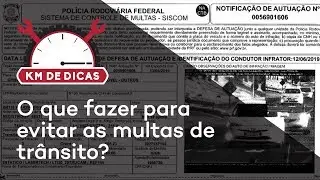 O que fazer para evitar multas de transito?