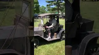 First drive of a 1912 model t downscale home built in 1957