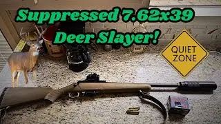 Обзор Ruger American 7.62x39 с глушителем Savage ACCU!