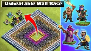 Impossible Walls Base Challenge | COC Reality's Walls Base | Clash of Clans | NoLimits