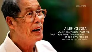Prof.Wally Jay - 90 years old, Small Circle Ju-Jitsu Demonstration