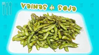 Vainas de soja salteadas 🫛