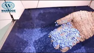Plastic Barrel/Drum/Bucket Crusher Machine Blue Barrel Shredder Plastic Bucket Shredder Machine
