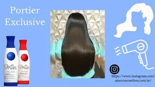 progressiva Portier Exclusive passo a passo @amorcosmeticos
