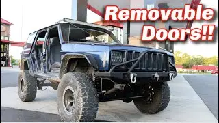 Как сделать двери вашего Jeep XJ съемными!!