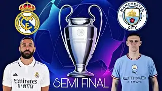 FIFA 22 PS5 | REAL MADRID vs MAN CITY | SEMI FINAL 2 | UEFA CHAMPIONS LEAGUE