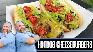 Hot Dog Burgers on the Ultimate Griddle | Pit Boss Grills