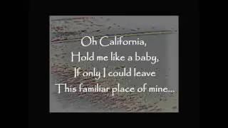 Adam Faucett - California (with lyrics) 2nd vid