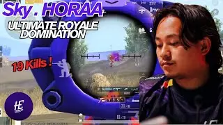 PUBG Mobile Nepal : Sky.HORAA Ultimate Royale Highlights.🔥