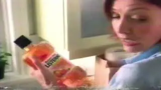 Retro Natural Citrus Listerine Mouthwash Commercial 2000 Less Intense
