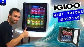 Igloo Mini Fridge Unboxing and Stocking With Drinks