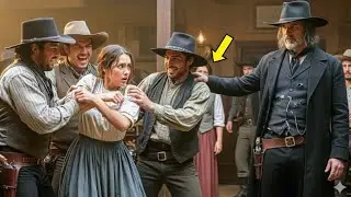 Tres Vaqueros Acorralaron a una Mexicana en el Saloon… Pero No Sabían Quién Estaba en la Sombra