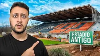 VISITEI UM ESTADIO COM MAIS DE 50 ANOS!