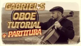 🎻 Cómo tocar GABRIEL'S OBOE en CELLO 💥Versión fácil + Partitura
