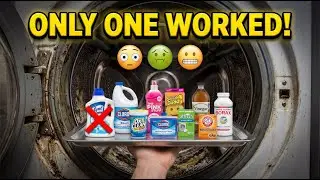 I Tested Every Viral Cleaner on This 20-Year-Old Filthy Washer &mdash; The Winner SHOCKED Me!