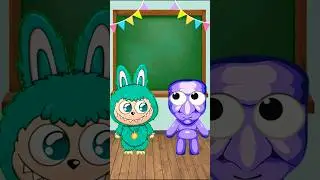 Ao Oni vs Labubu - WHO TEACH BETTER? | #labubu #aooni