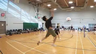 Badminton at TOR| Richard/James v Jensen/Tony |#badminton #badmintonrallies 2026Jan24_Sat