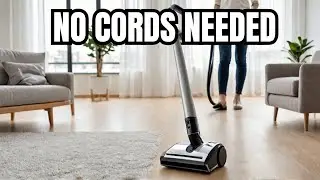 Self-Standing Cordless Vacuum with Unbeatable Suction