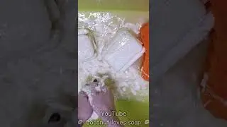 Повне відео дивись на каналі #asmr #soap #soakedsoap #gloves #асмр #розмоклемило #размокшеемыло