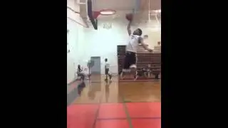 Jordan Lloyd- major slow mo dunk