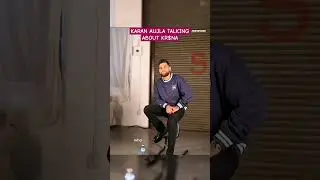 Karan Aujla Talking about KR$NA, ikka & Divine #Shorts