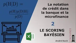 Le Scoring Bay&eacute;sien: La notation de cr&eacute;dit dans microfinance et le secteur bancaire & exemple Excel