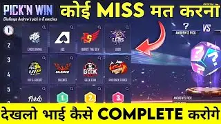 PICK N WIN EVENT FREE FIRE - HOW TO COMPLETE PICK AND WIN EVENT IN FREEFIRE FULL DETAILS 🔥🔥🔥