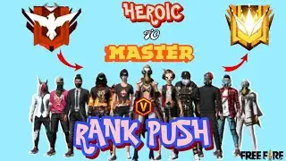 HEROIC TO MASTER RANK PUSH || CS RANKED 😘 #freefire #live #viral #arvff1m