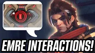The NEW Emre Interactions in Overwatch are TRAGIC!