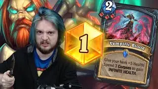 Blood Death Knight is UNKILLABLE!!! | The BEST DECK for Death Knight??? | Hearthstone