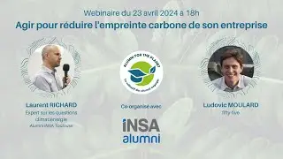 Webinaire Agir pour r&eacute;duire l'empreinte carbone de son entreprise