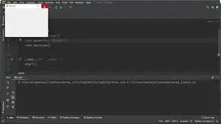 1 - Primeira janela Python com a interface gráfica Tkinter