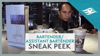 Disney Cruise Line Sneak Peek: Bartender/Assistant Bartender